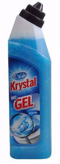 Obrázek Krystal WC gel modrý 750 ml
