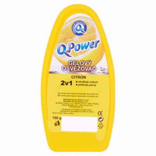 Obrázek Q power gel 150 g osvěžovač citron