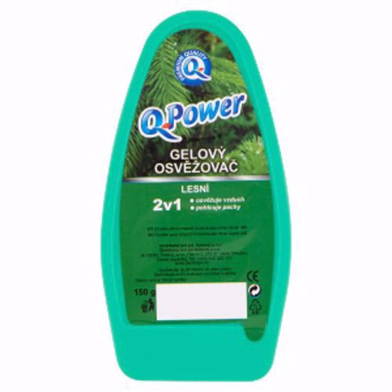 Obrázek Q power gel 150 g osvěžovač lesní