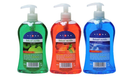 Obrázek Mýdlo tekuté Vione 500 ml, 1 l, 5 l čiré