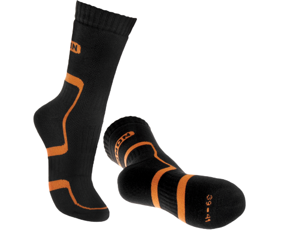 Ponožky TREK black / orange