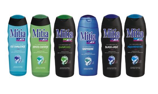 Obrázek Sprchový gel a šampon 2v1 Mitia pánský 400 ml 