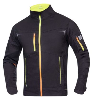 Obrázek Bunda P H6649 černá-neon